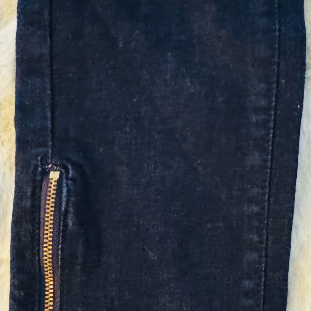 G.I.L.I. Women's Straight Leg Jeans - Dark Blue - Picture 6 of 9